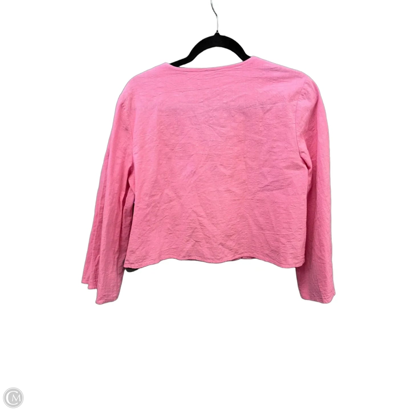 Top Long Sleeve By Clothes Mentor In Pink, Size: S