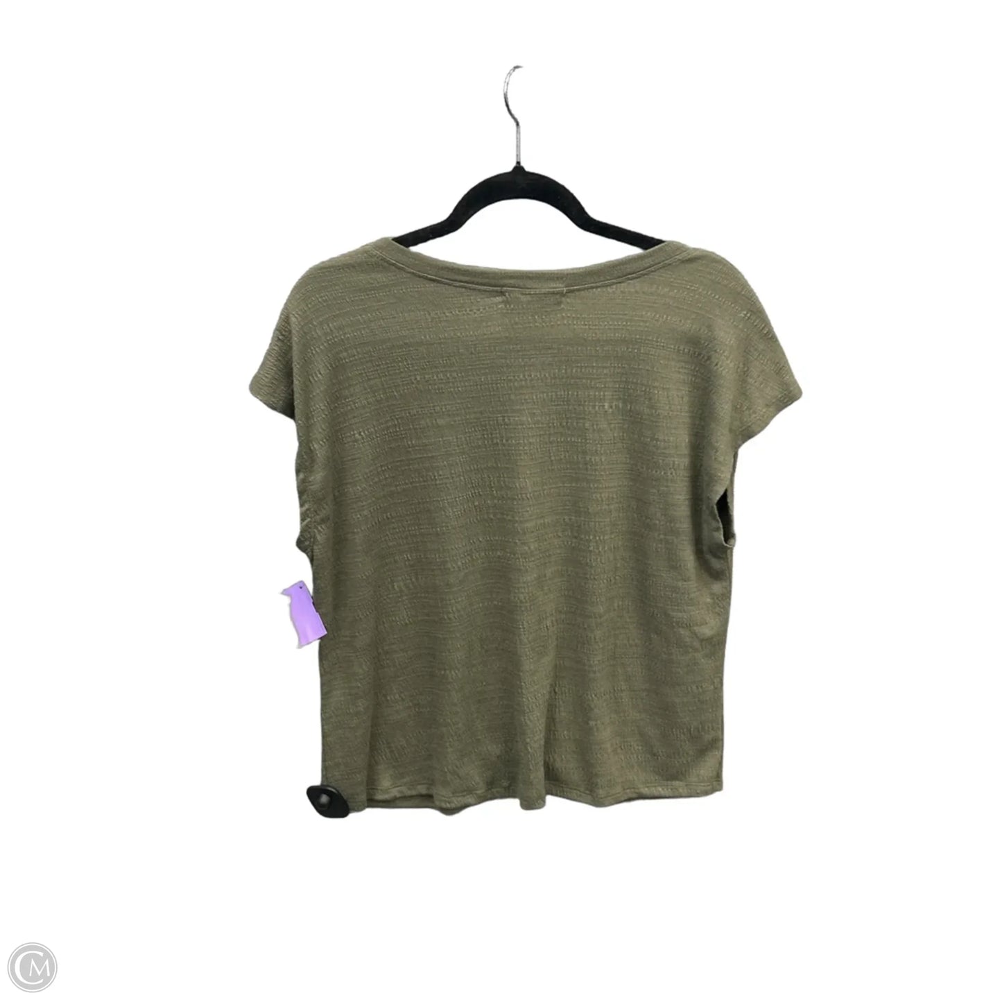 Top Short Sleeve By Clothes Mentor In Green, Size: L
