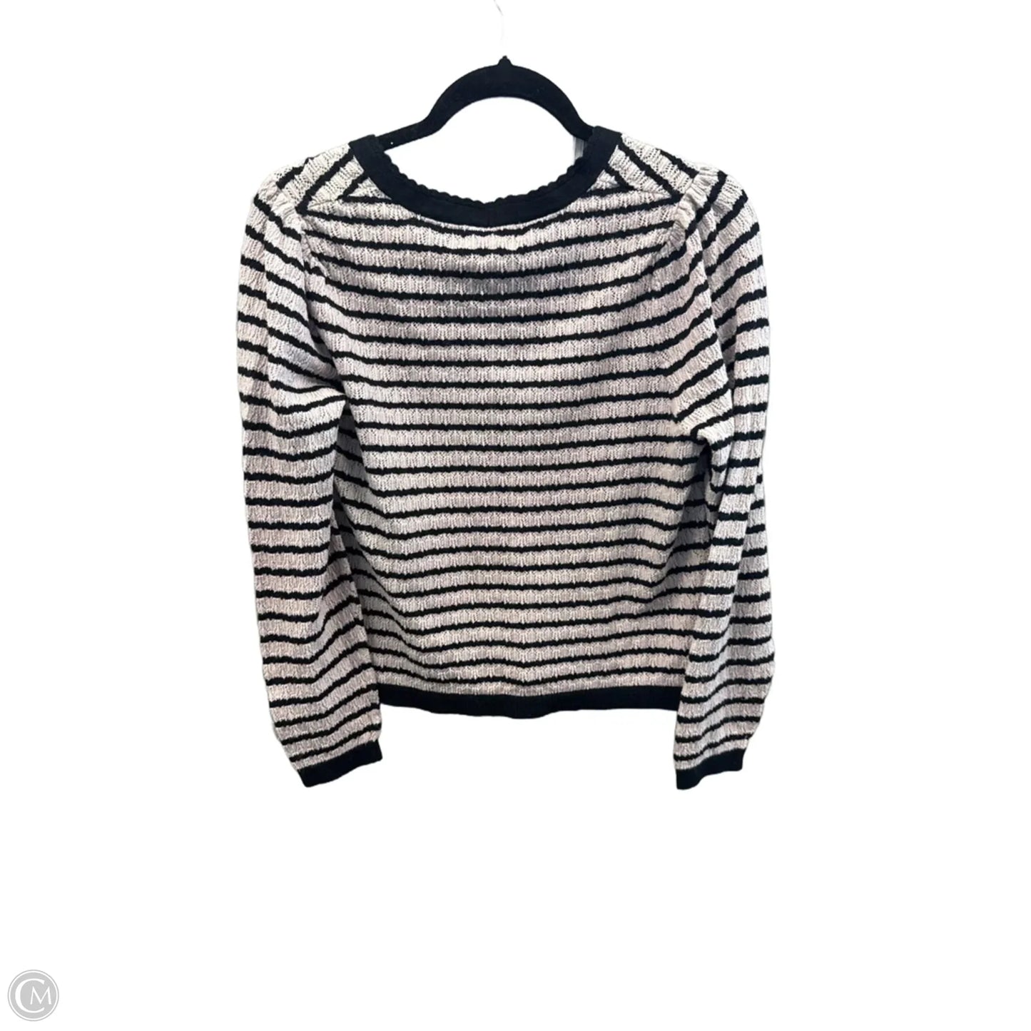 Sweater Cardigan By Old Navy In Striped Pattern, Size: Xl