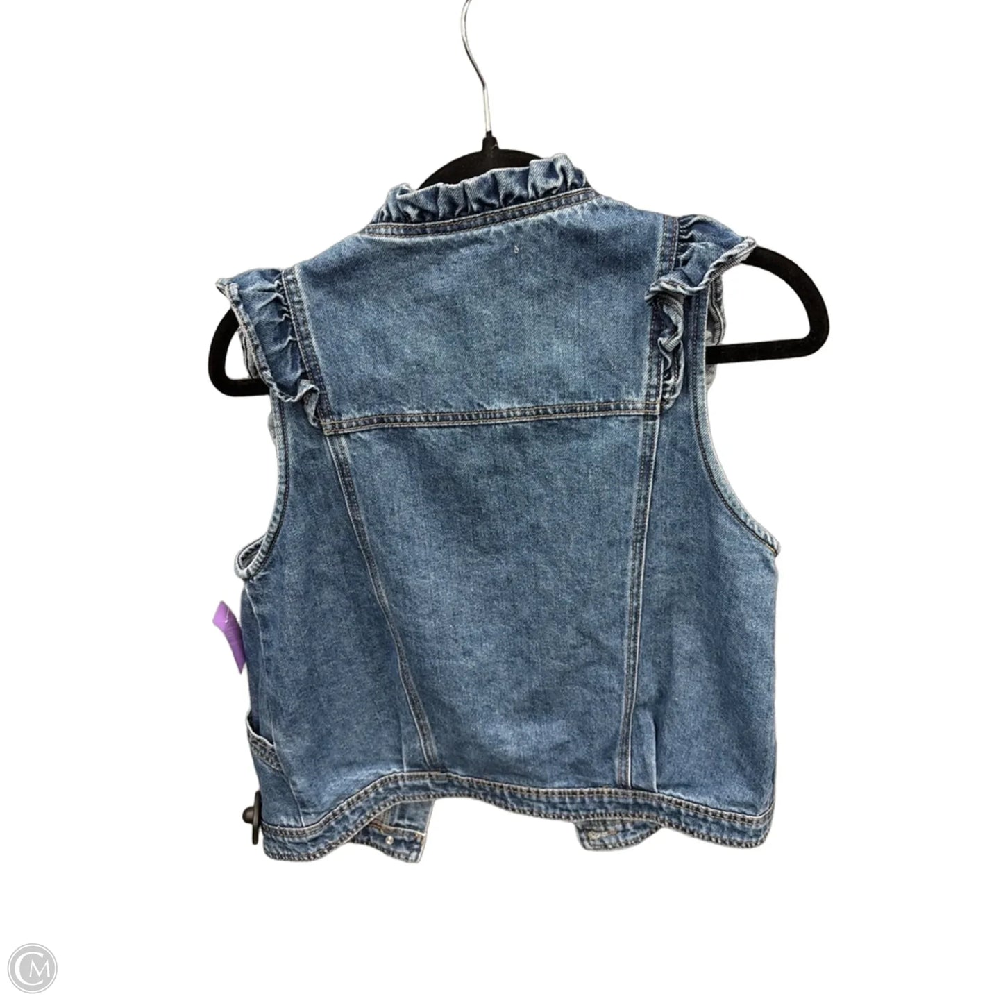 Vest Other By Listicle In Blue Denim, Size: S
