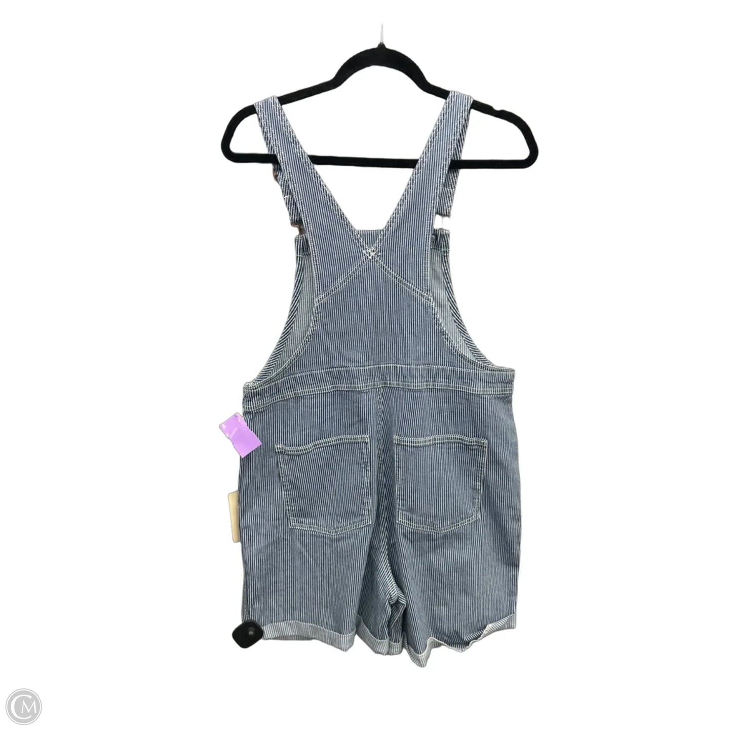 Shortalls By Universal Thread In Blue Denim, Size: S