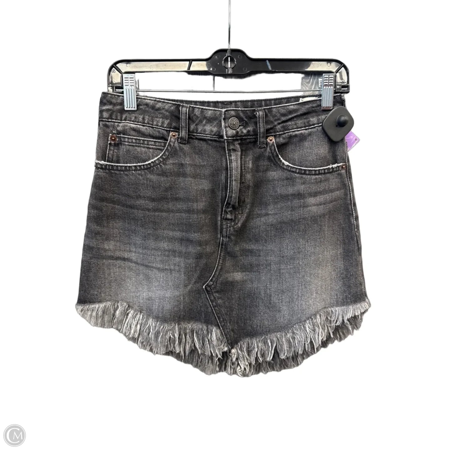 Skirt Mini & Short By We The Free In Black Denim, Size: 0