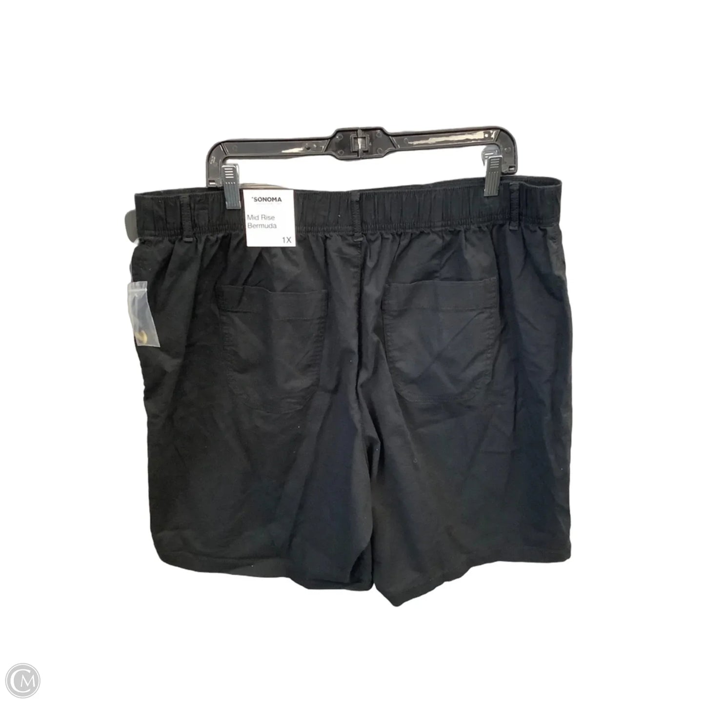Shorts By Sonoma In Black, Size: 18