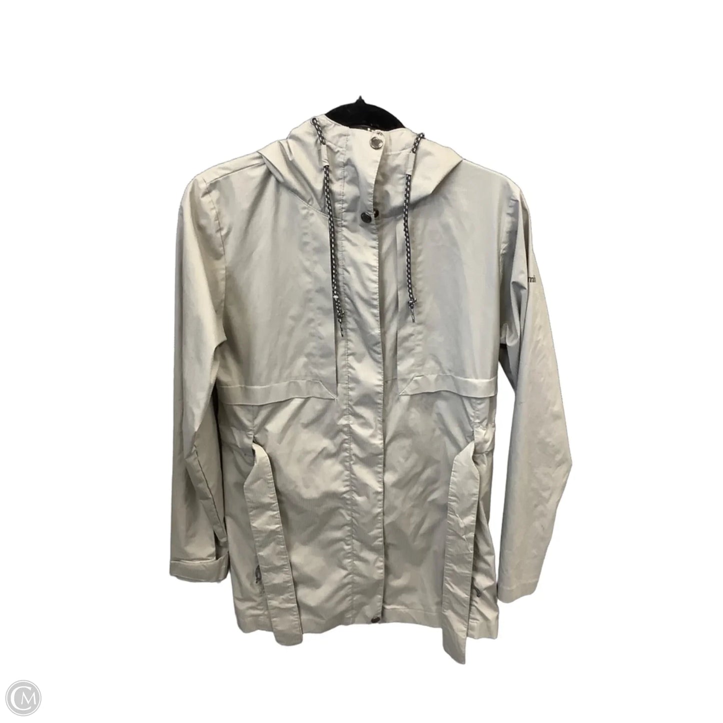 Jacket Windbreaker By Columbia In Grey, Size: Xs