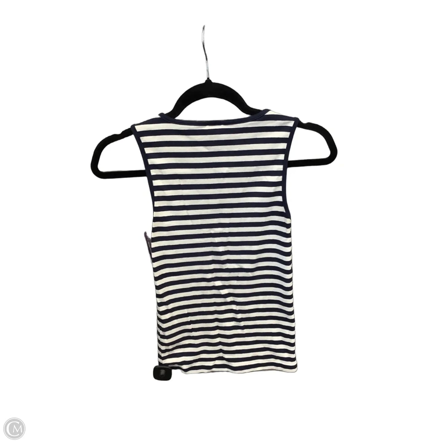 Top Sleeveless By J. Crew In Striped Pattern, Size: Xs