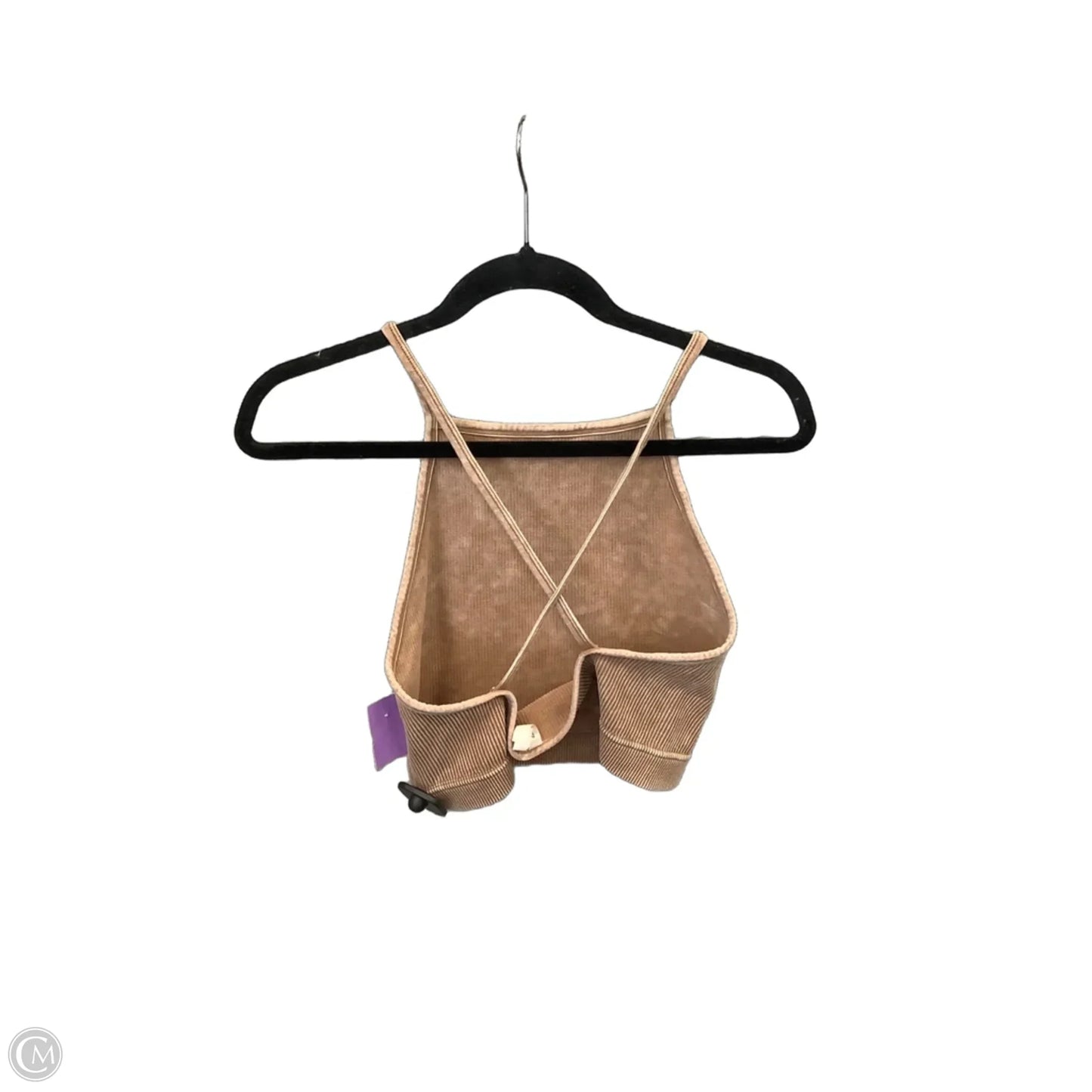Top Sleeveless By Zenana In Brown, Size: L