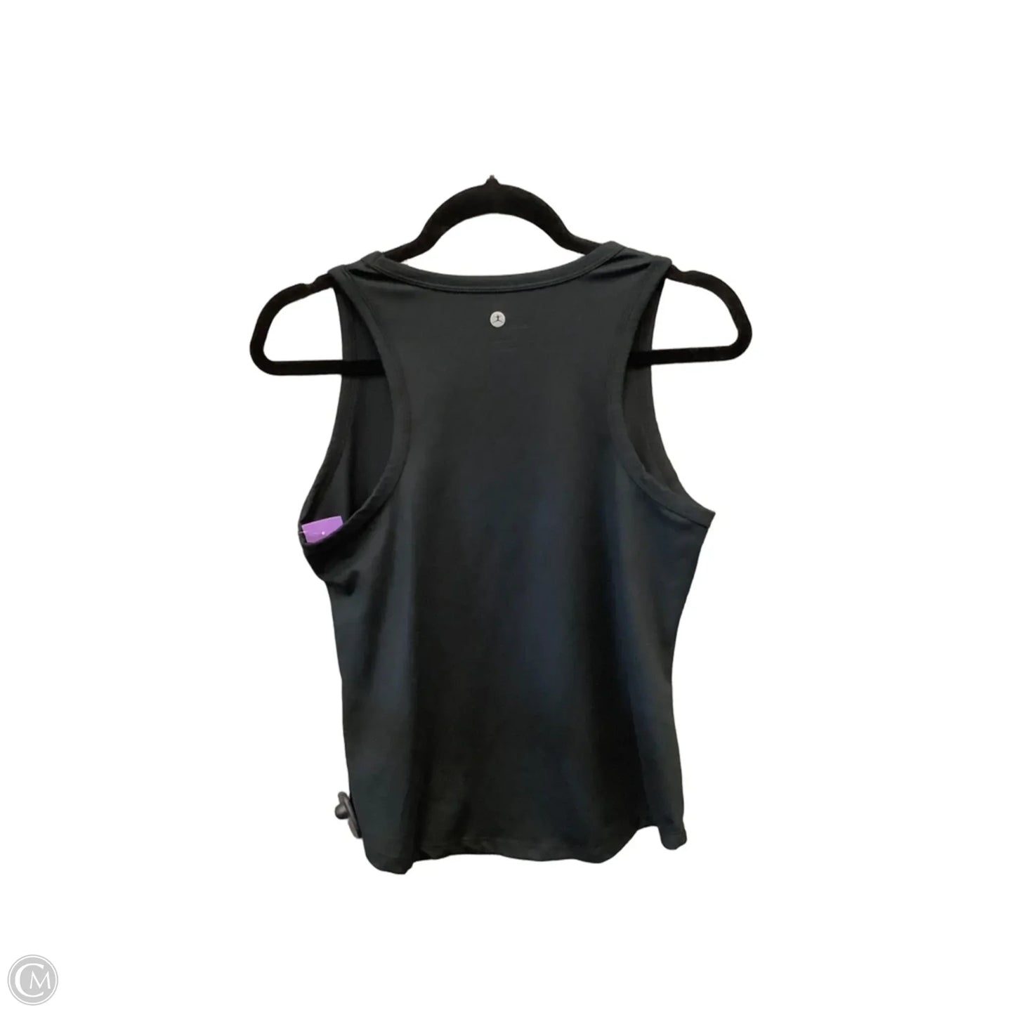 Athletic Tank Top By Danskin In Black, Size: S