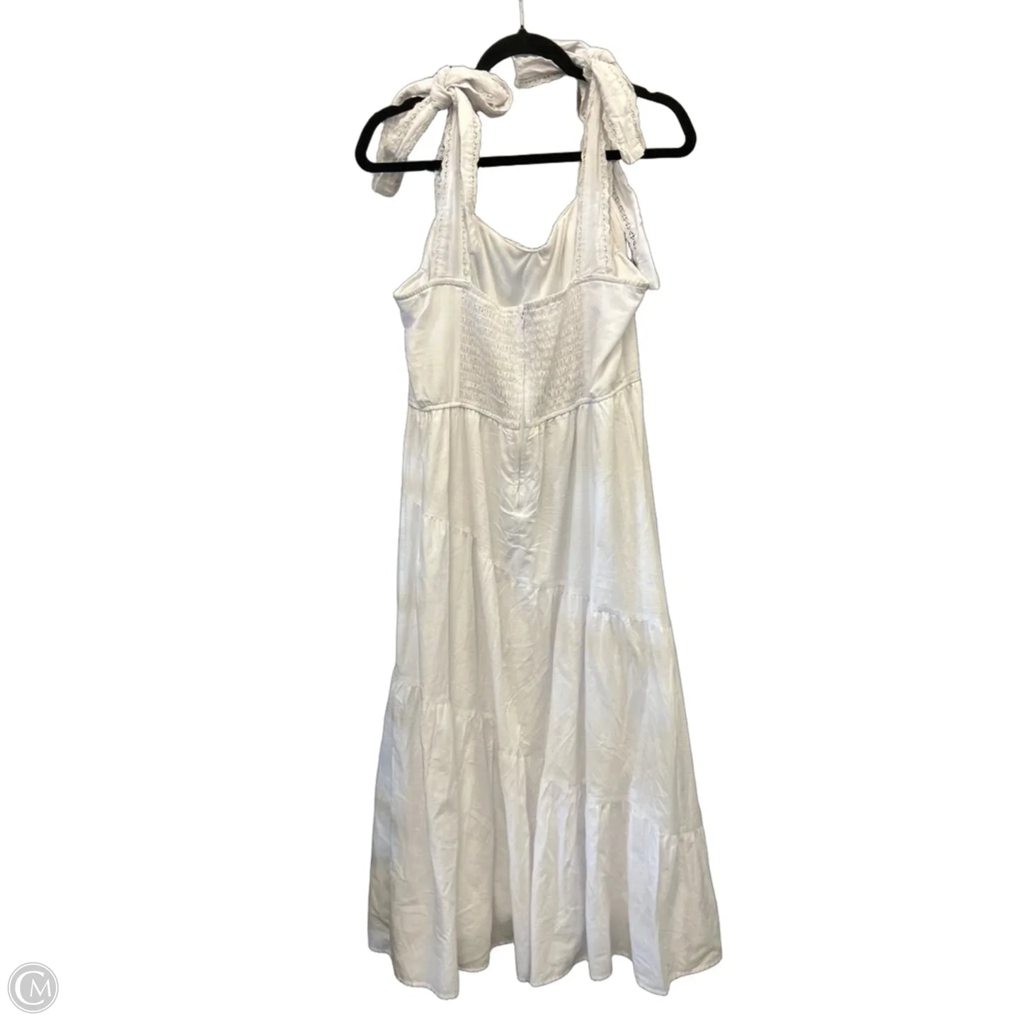 Dress Casual Maxi By Francesca’s In White, Size: L
