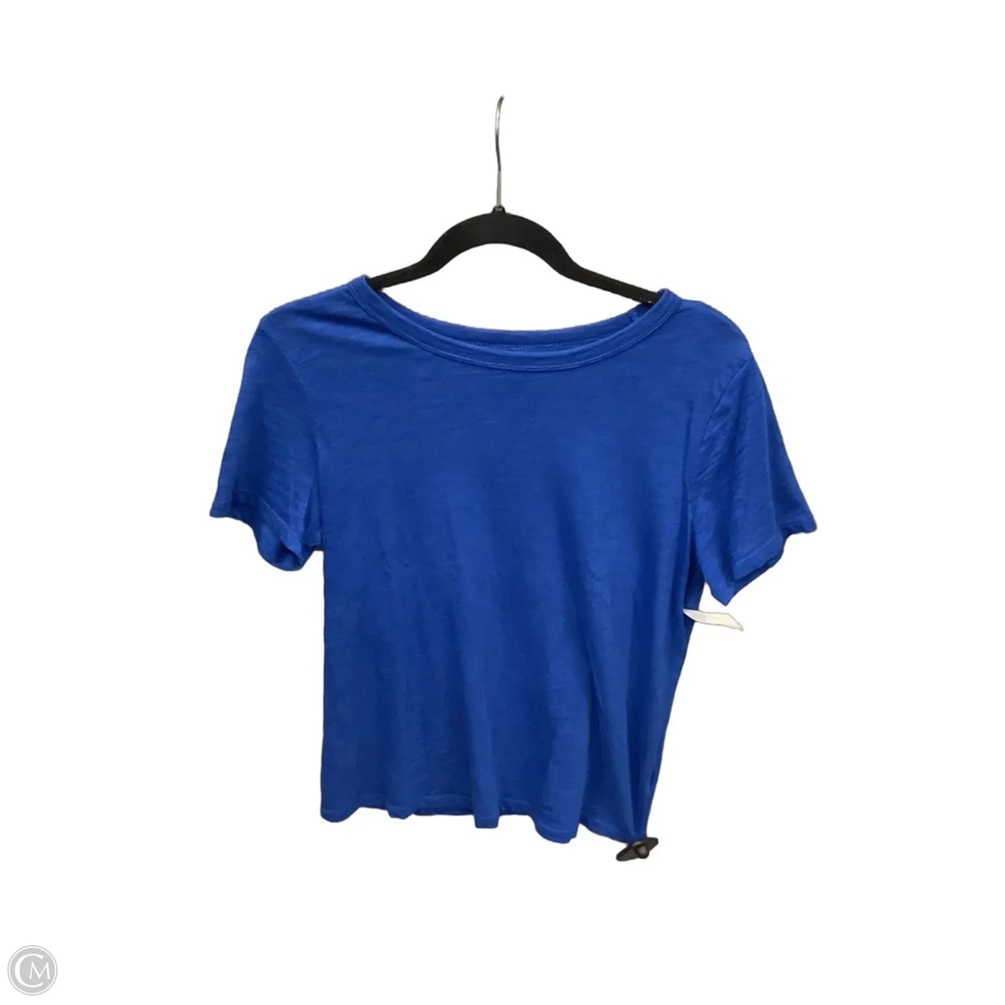 Top Short Sleeve Basic By Old Navy In Blue, Size: Xs