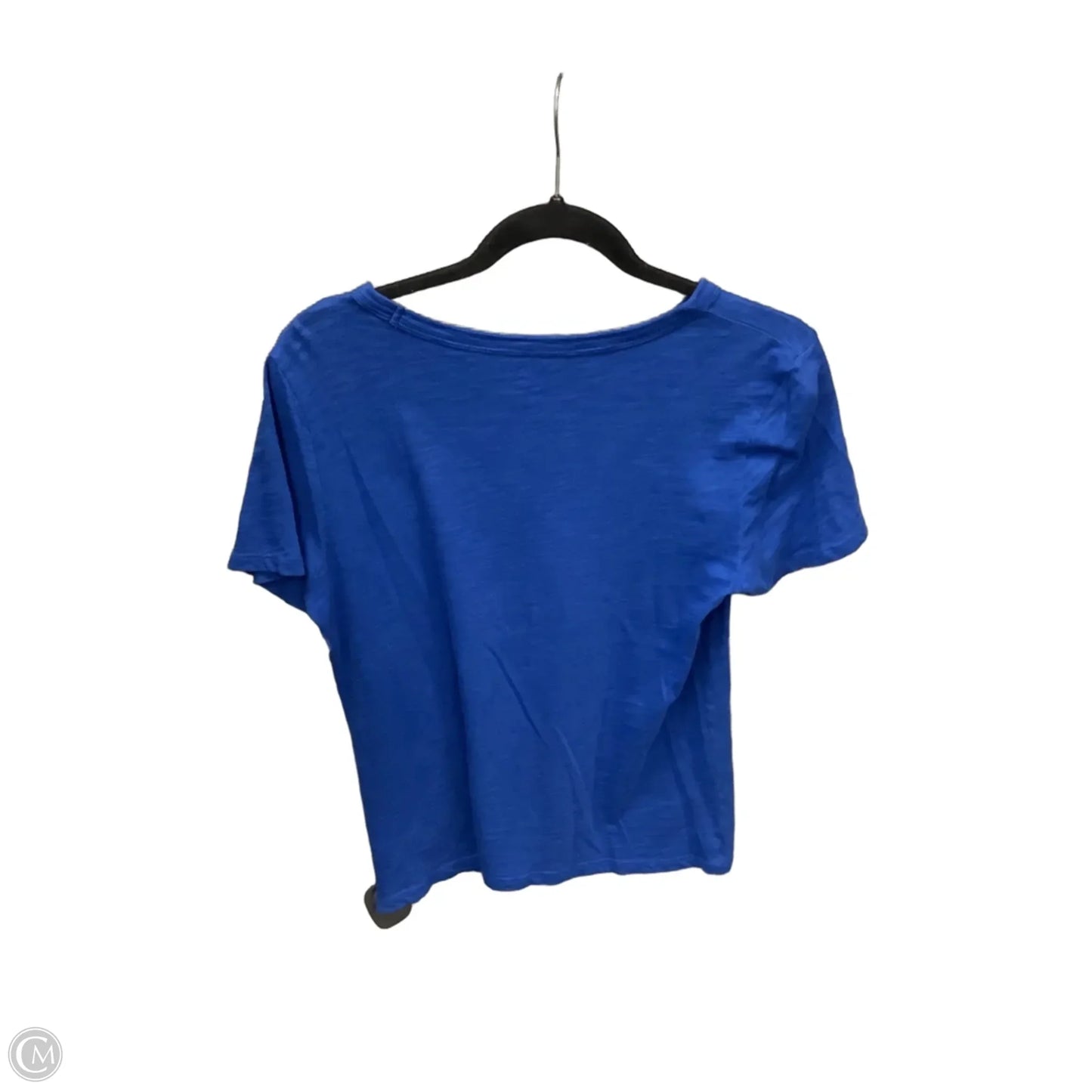 Top Short Sleeve Basic By Old Navy In Blue, Size: Xs
