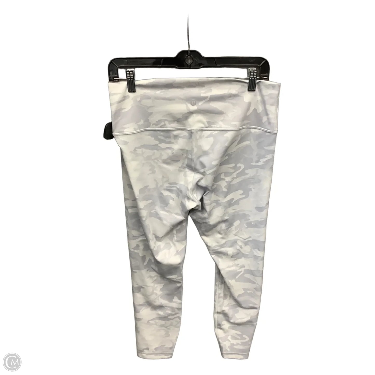 Athletic Leggings By Lululemon In Camouflage Print, Size: L