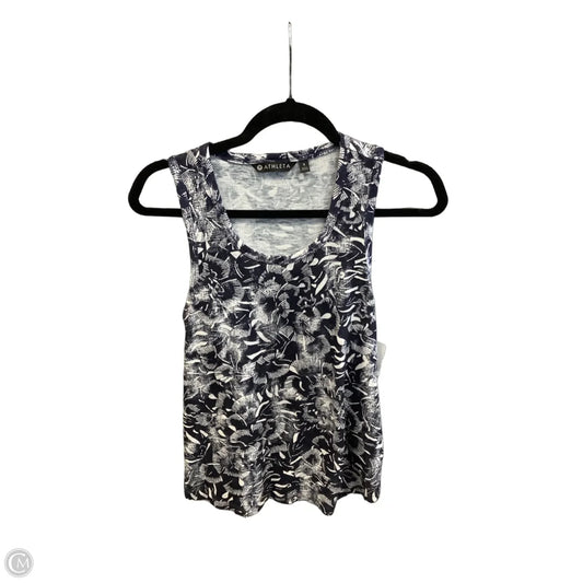 Athletic Tank Top By Athleta In Navy, Size: S