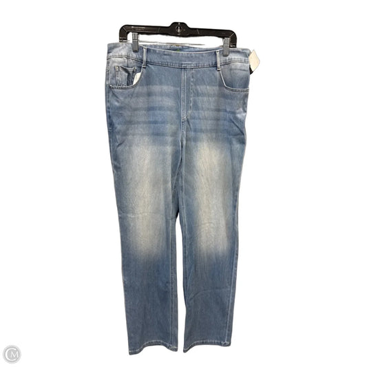 Jeans Straight By Halara In Blue Denim, Size: 14