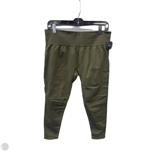 Athletic Leggings By Halara In Green, Size: Xl