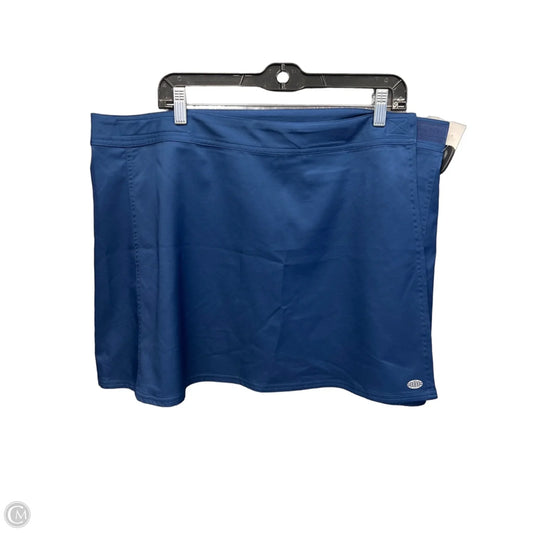 Skirt Mini & Short By Reel Legends In Blue, Size: 14