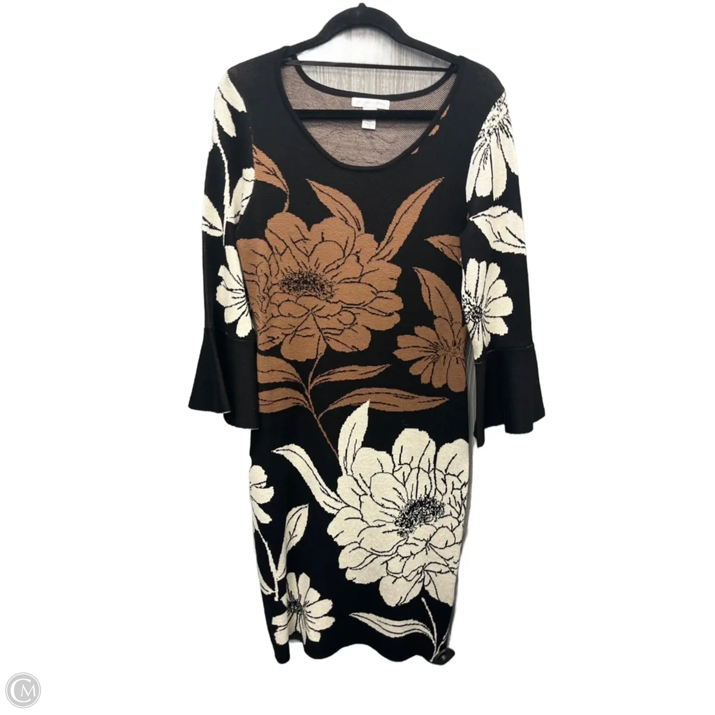 Dress Sweater By London Times In Black, Size: M