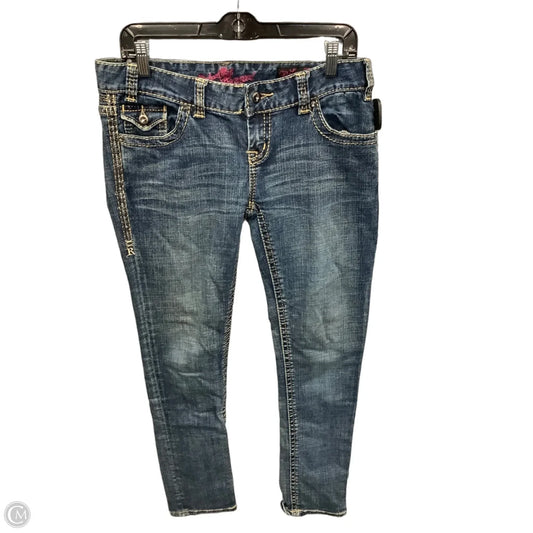 Jeans Boot Cut By Rock & Roll In Blue, Size: 8