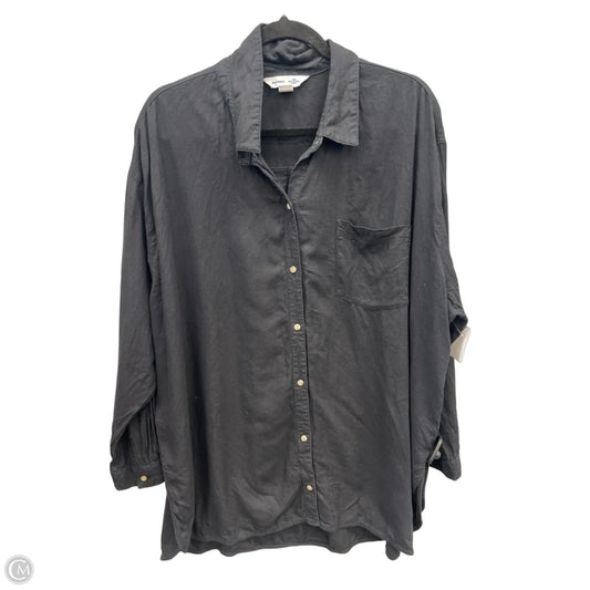 Top Long Sleeve By Old Navy In Black, Size: 2x