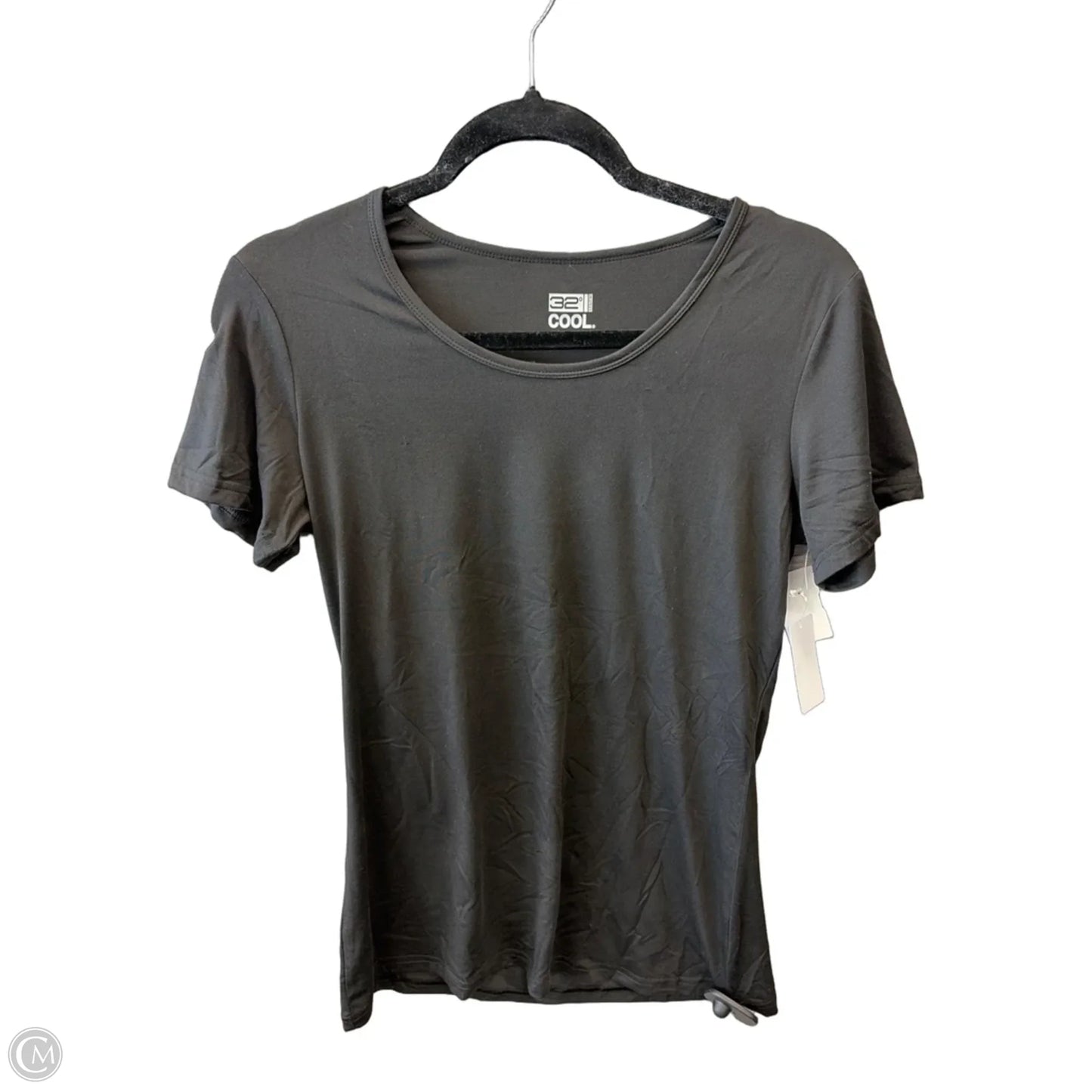 Athletic Top Short Sleeve By 32 Degrees In Black, Size: M