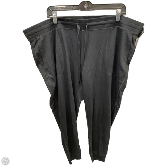 Athletic Pants By Amazon Essentials In Black, Size: Xxl