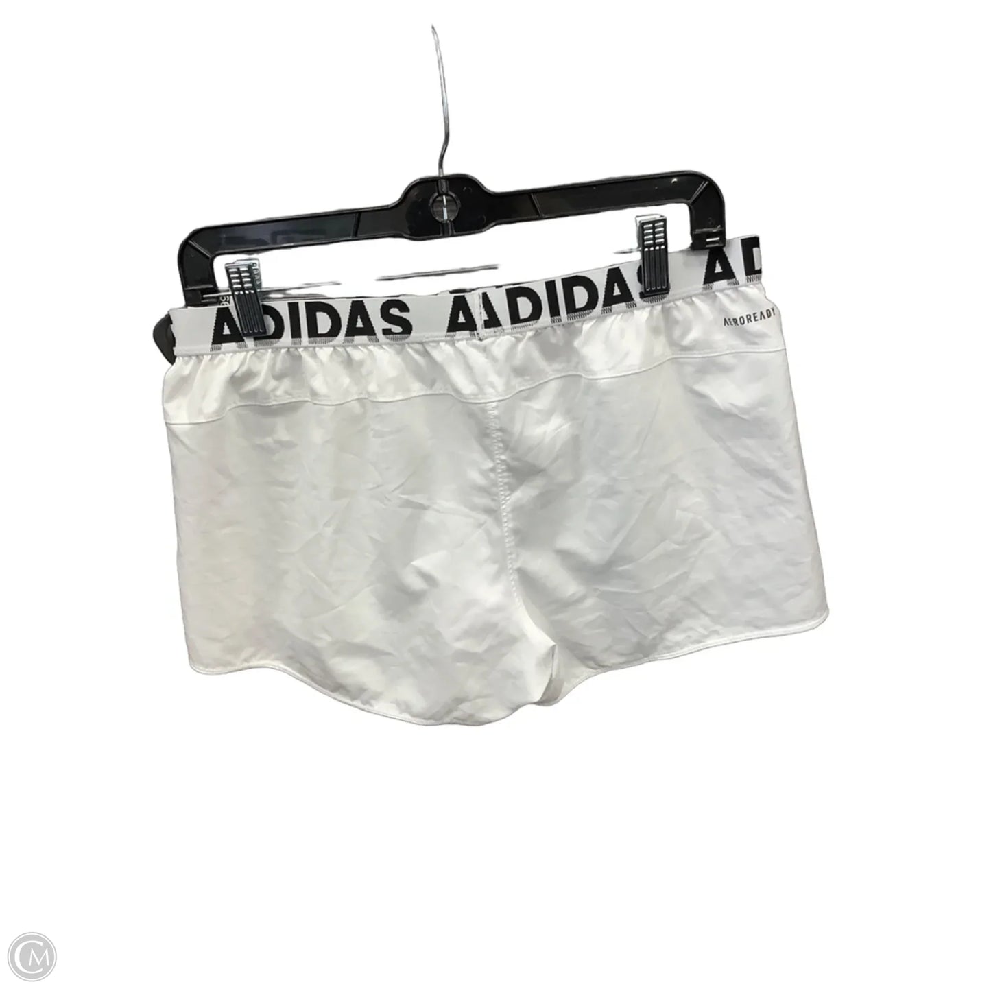 Athletic Shorts By Adidas In White, Size: S
