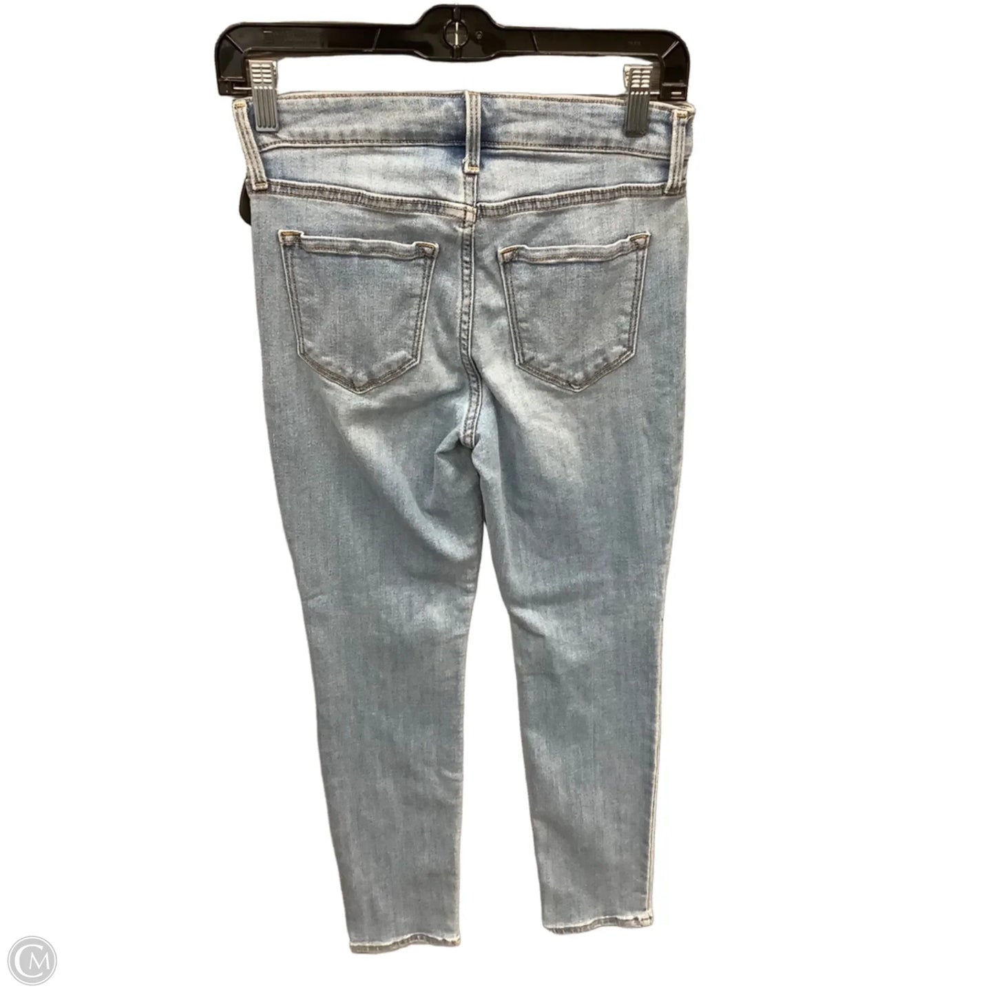 Jeans Straight By Old Navy In Blue Denim, Size: 0