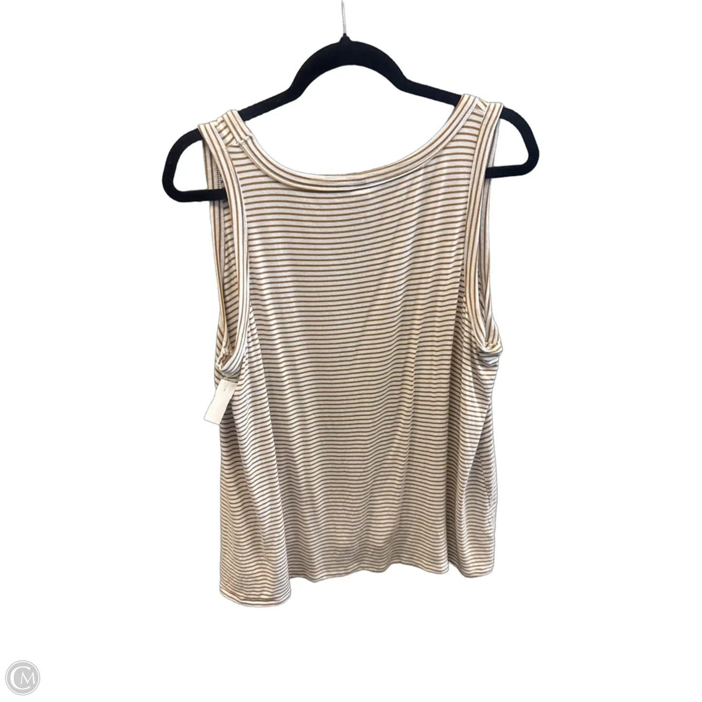 Top Sleeveless By Old Navy In Striped Pattern, Size: Xl