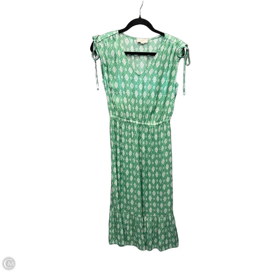 Dress Casual Midi By Loft In Green, Size: Xs