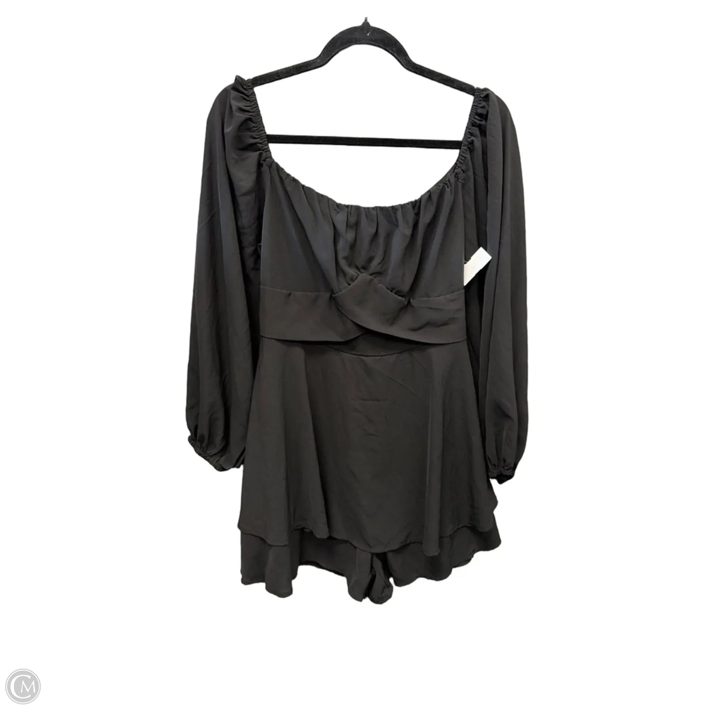 Romper By Clothes Mentor In Black, Size: Xl
