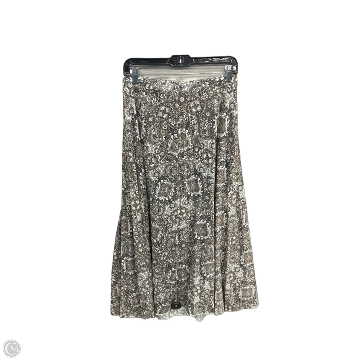 Skirt Maxi By Croft And Barrow In Grey, Size: 8