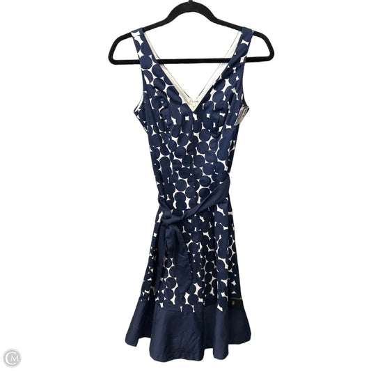 Dress Casual Midi By Nine West In Navy, Size: S