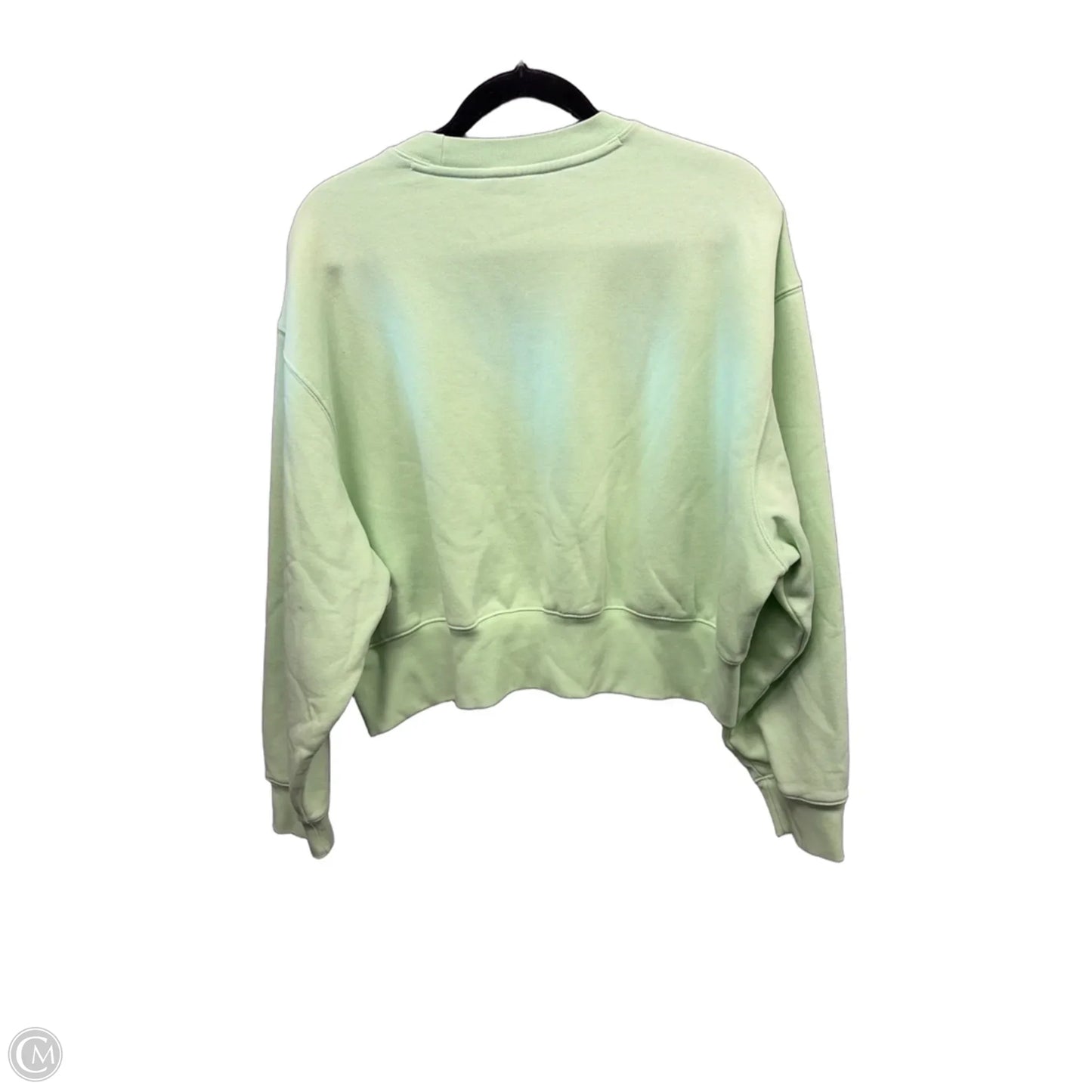 Sweatshirt Crewneck By Adidas In Green, Size: S