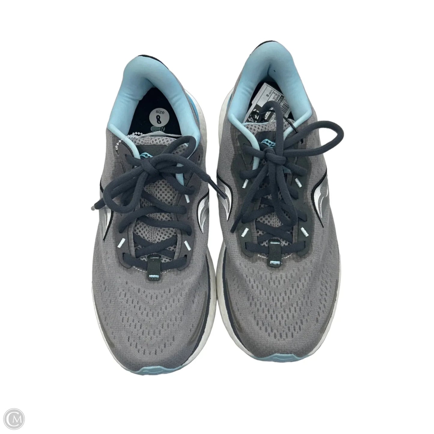 Shoes Athletic By Saucony In Blue & Grey, Size: 8