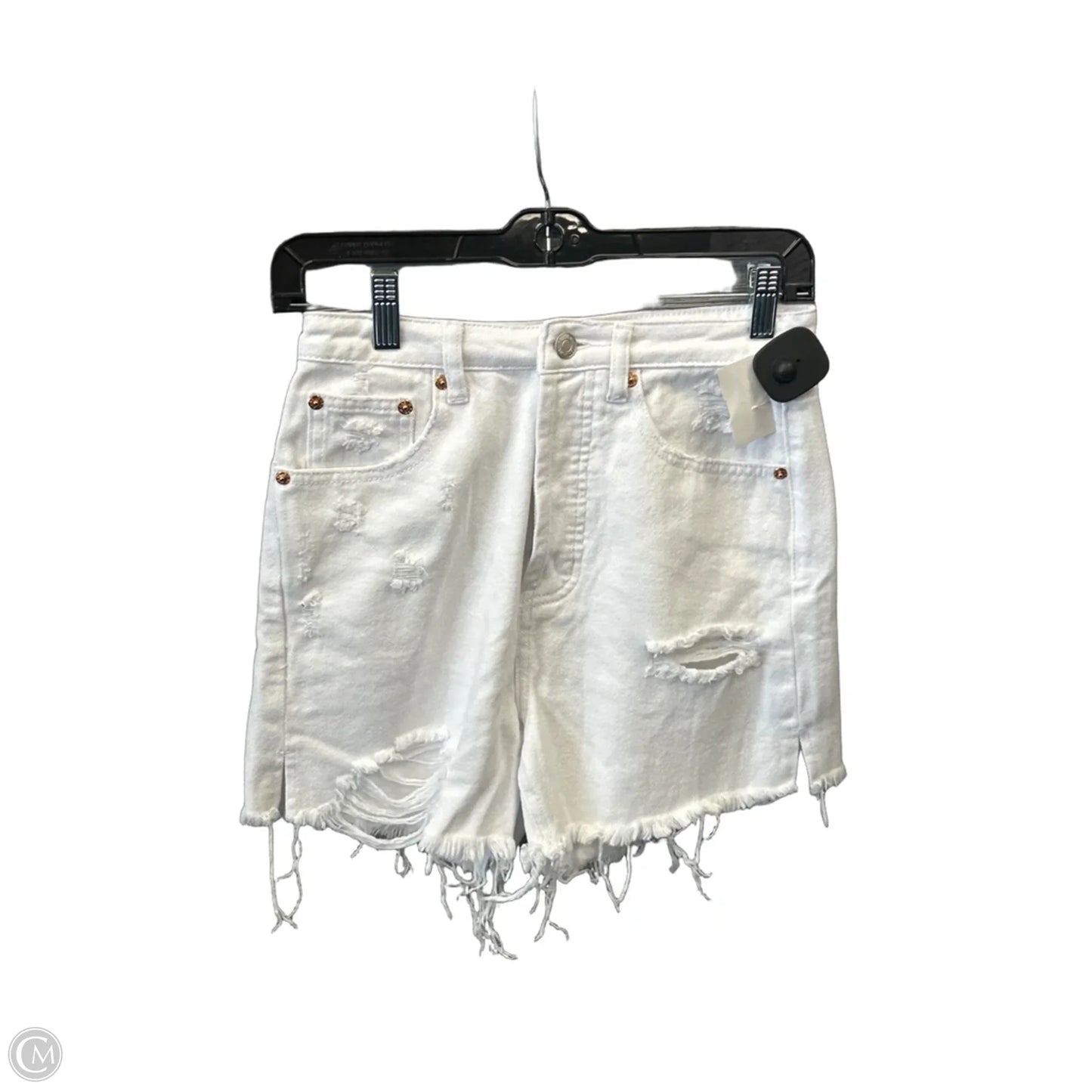 Shorts By Impressions In White Denim, Size: 4
