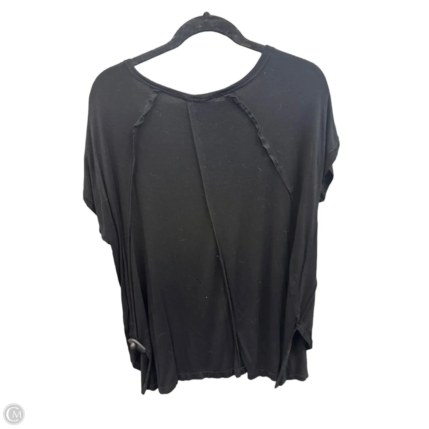 Tunic Short Sleeve By Mittoshop In Black, Size: M