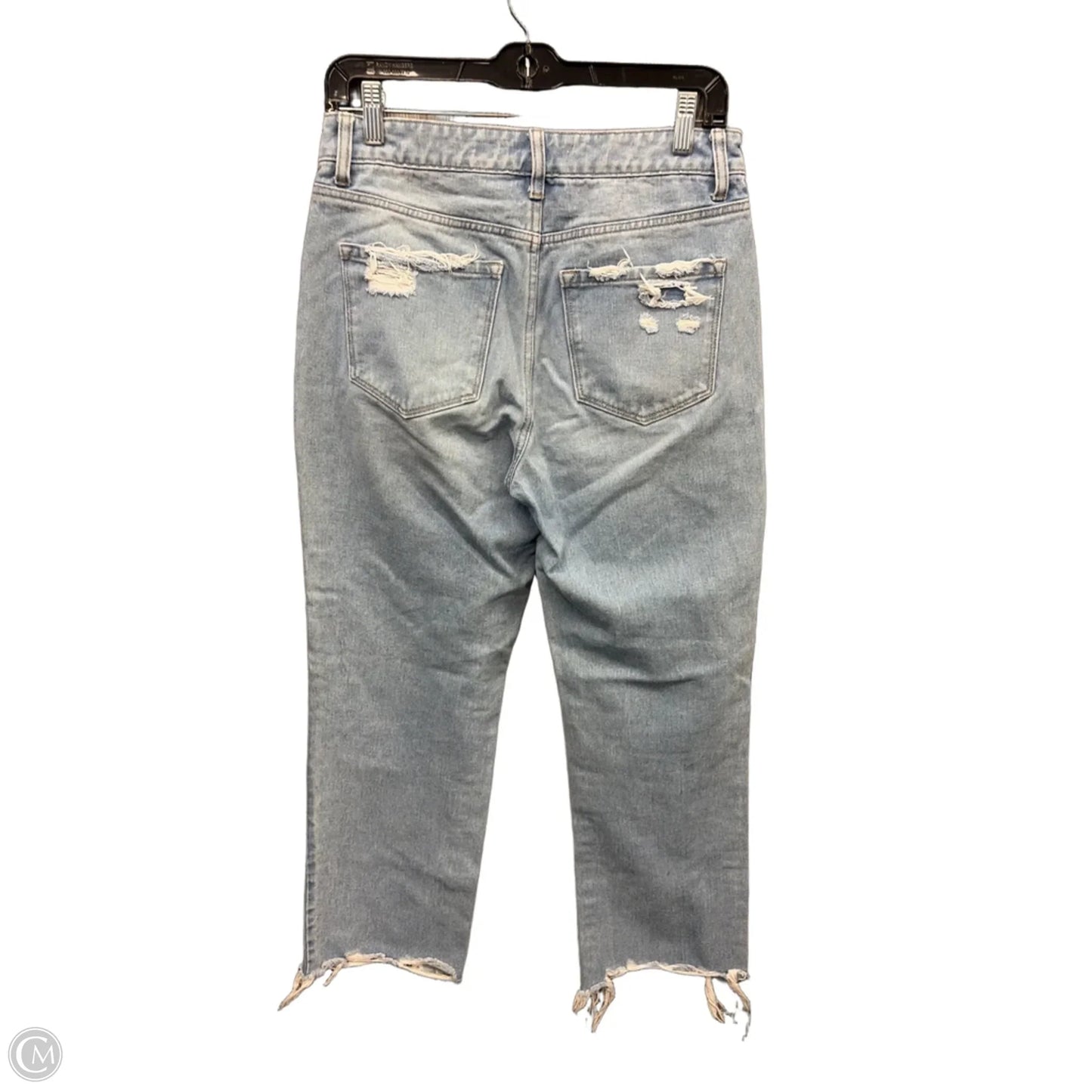 Jeans Straight By Flying Monkey In Blue Denim, Size: 4
