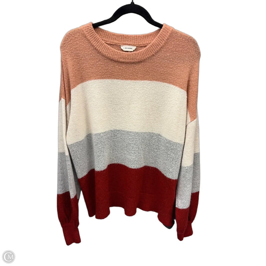 Sweater By Eesome In Striped Pattern, Size: M