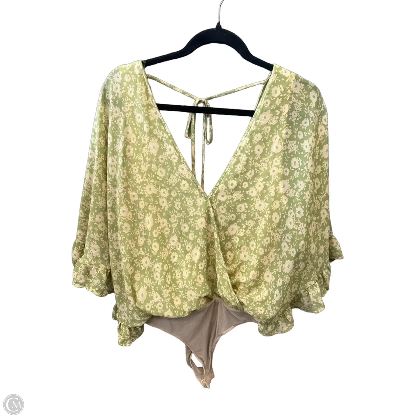 Bodysuit By Lush In Green, Size: L