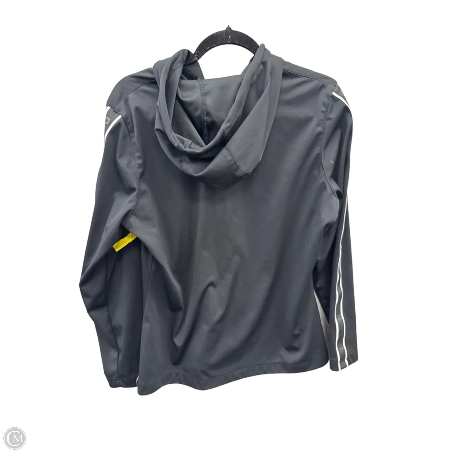 Athletic Jacket By New Balance In Black, Size: L