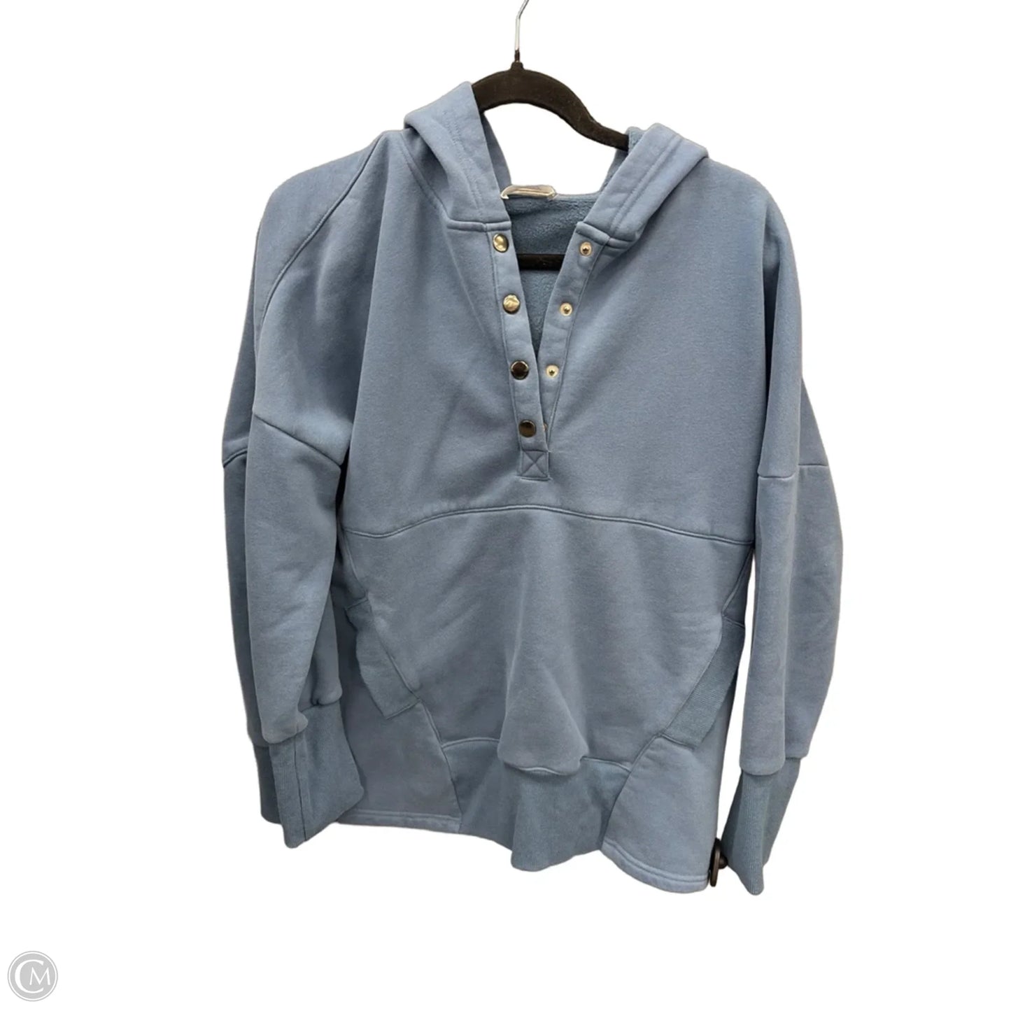 Sweatshirt Hoodie By Bluivy In Blue, Size: M
