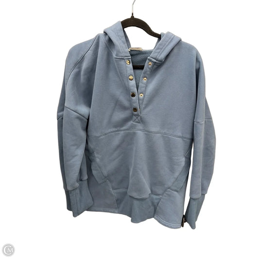 Sweatshirt Hoodie By Bluivy In Blue, Size: M