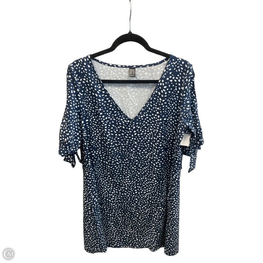 Dress Casual Midi By Sheilay In Blue, Size: Xl