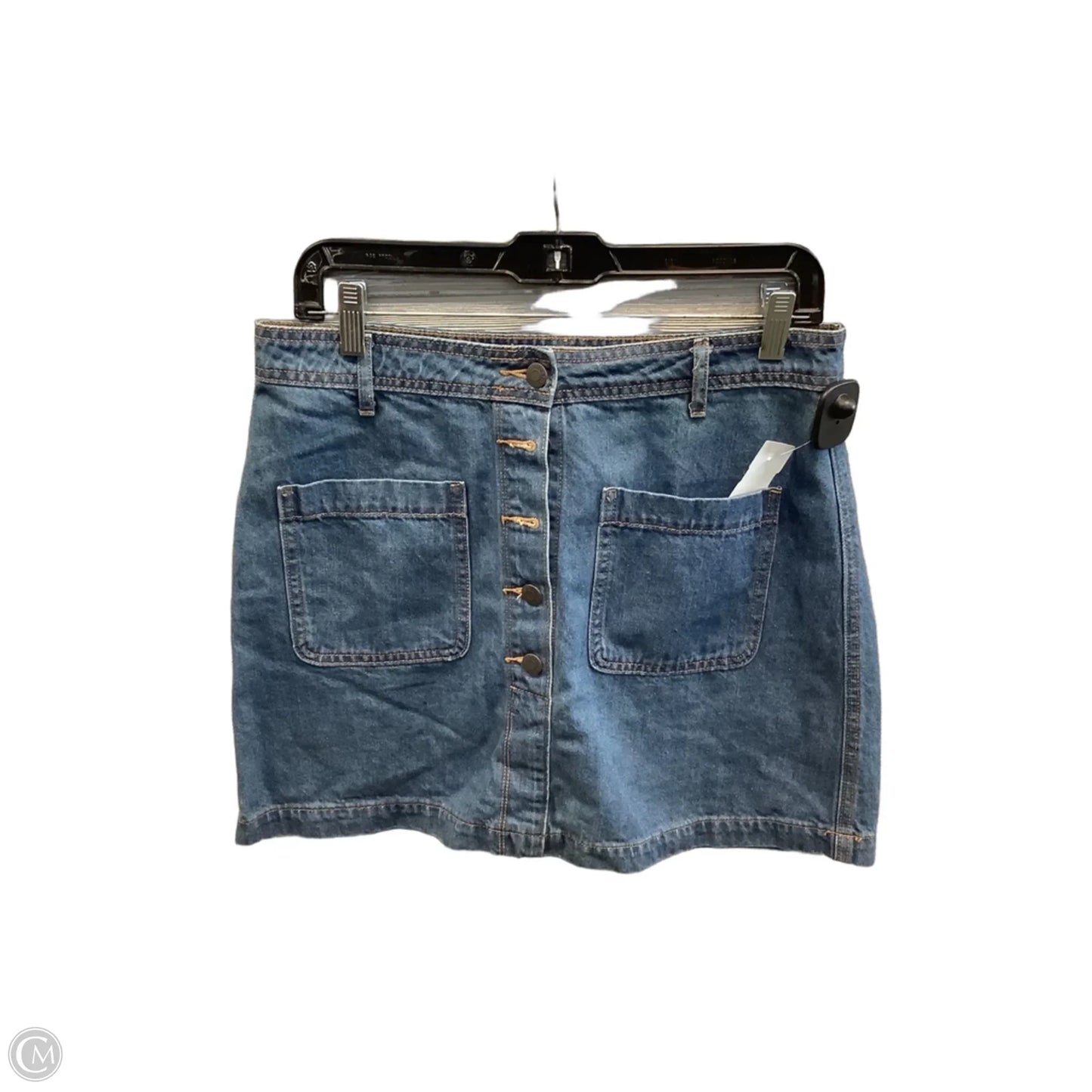 Skirt Mini & Short By Old Navy In Blue Denim, Size: 8
