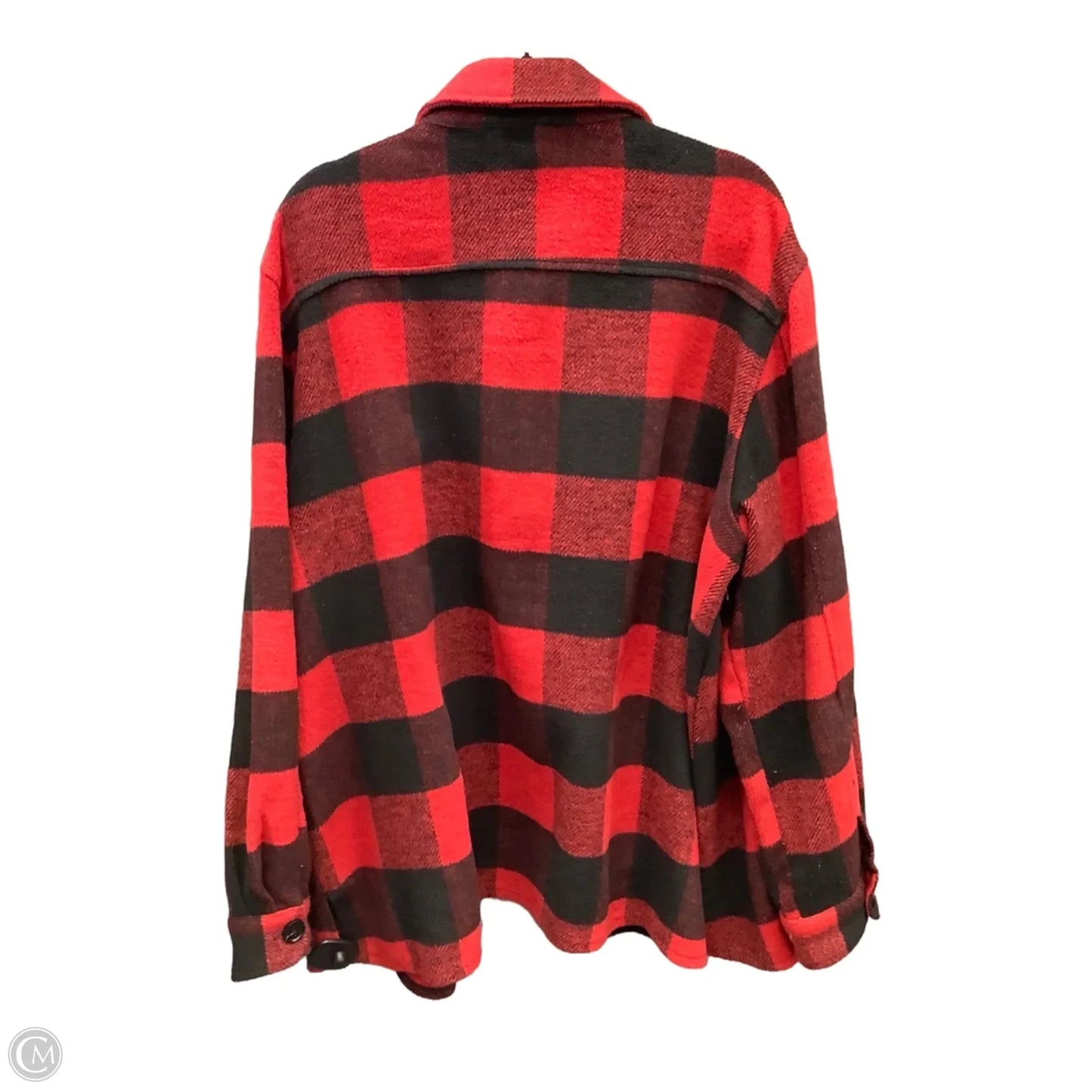 Jacket Shirt By Sweet Lovely In Red, Size: 2x