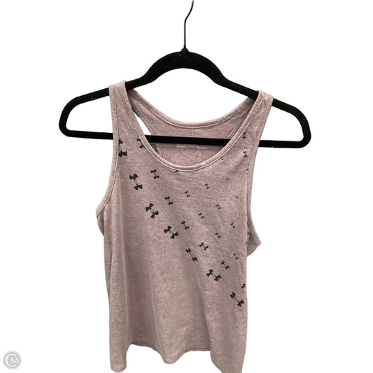 Athletic Tank Top By Under Armour In Purple, Size: S
