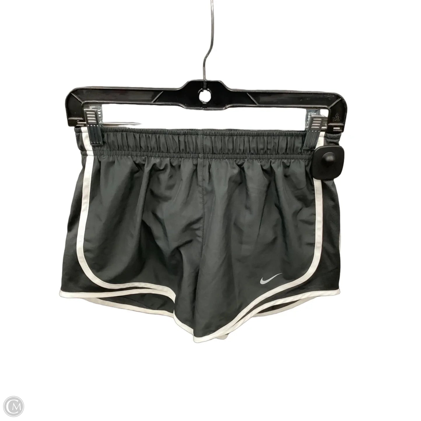 Athletic Shorts By Nike In Grey, Size: S