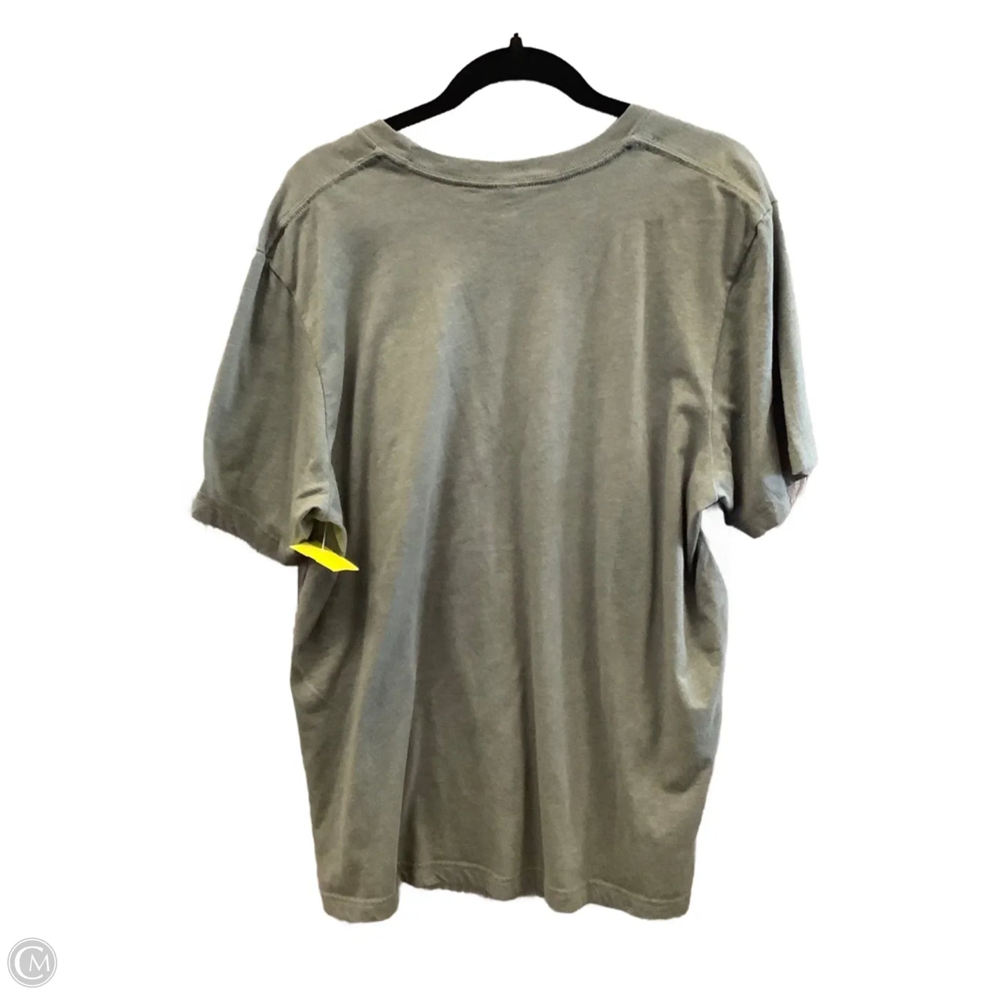 Top Short Sleeve By Canvas In Green, Size: 2x