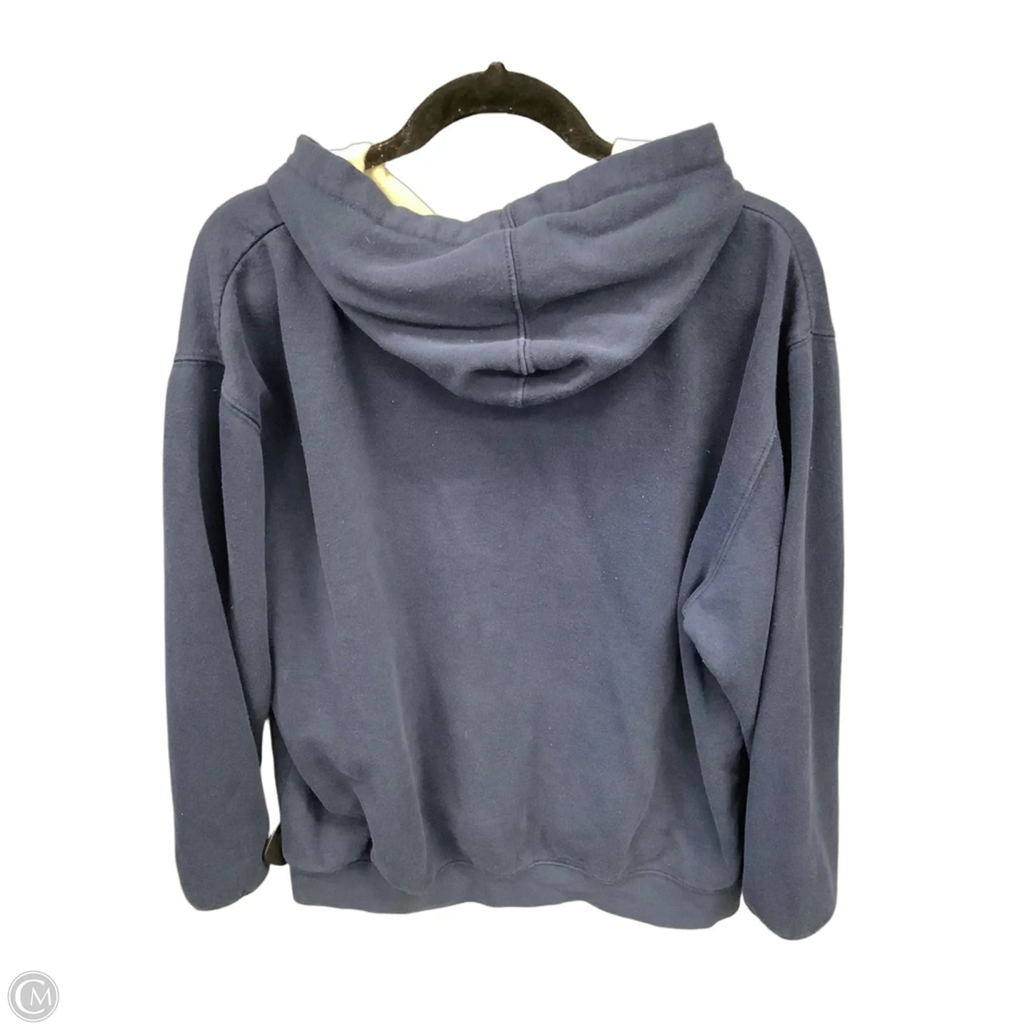 Sweatshirt Hoodie By Clothes Mentor In Navy, Size: Xl