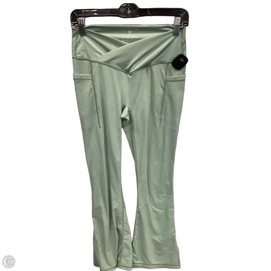 Athletic Leggings By Clothes Mentor In Green, Size: M