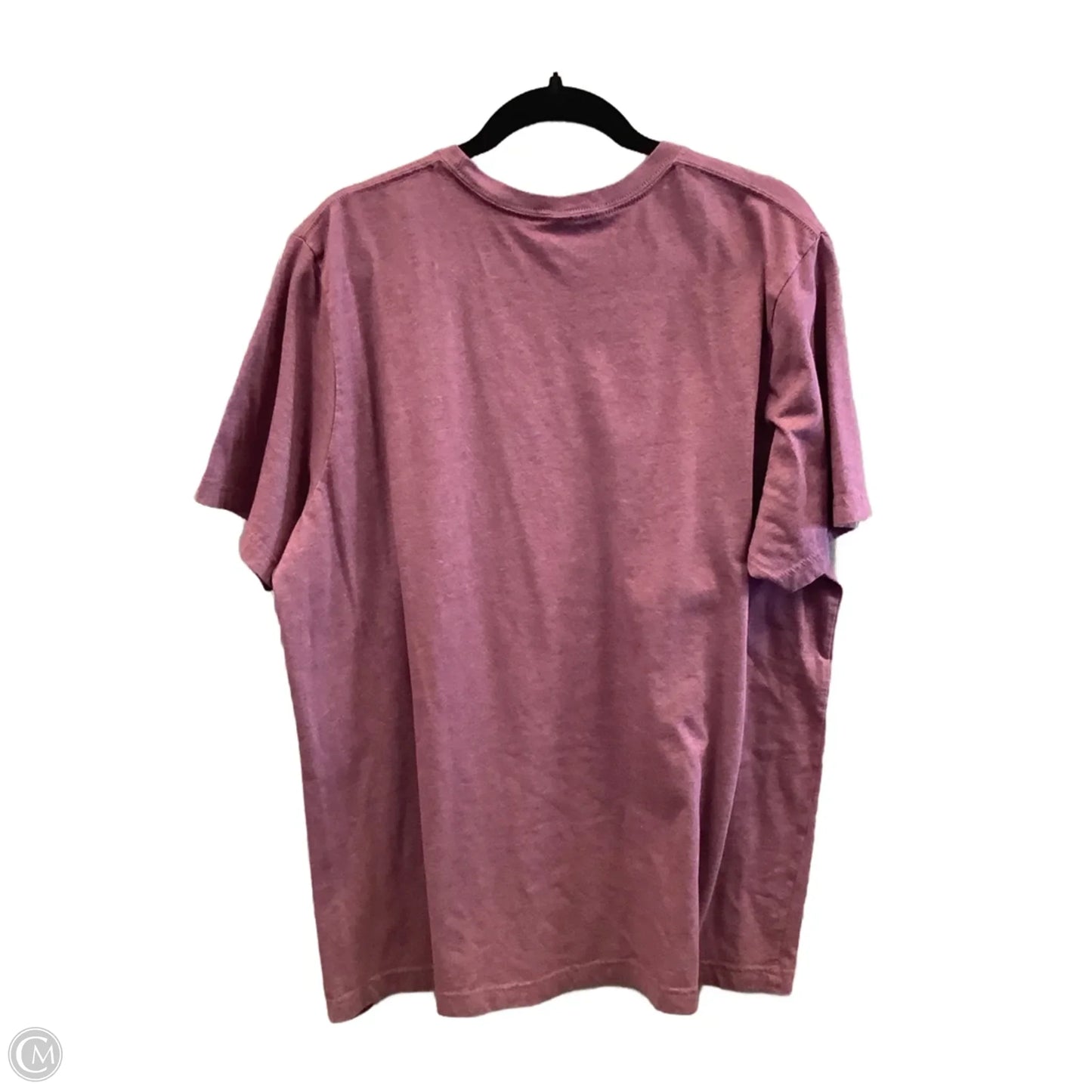 Top Short Sleeve By Canvas In Red, Size: 2x